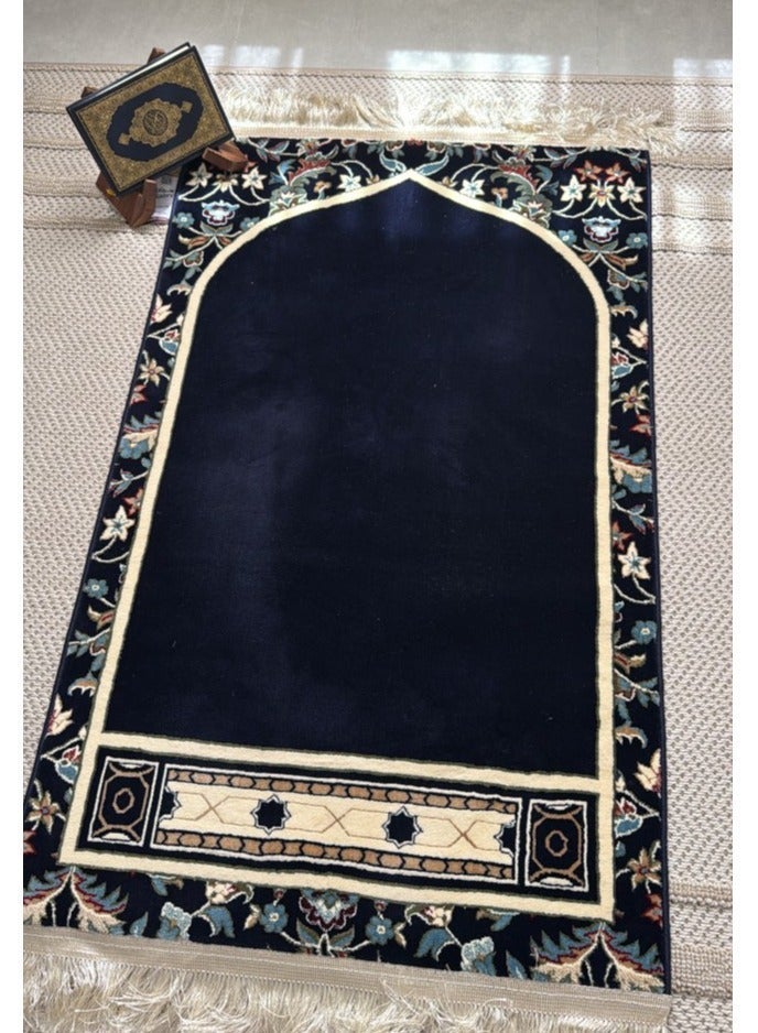 سجادتي سجادة صلاة المحراب من سجادتي  مبطنة مستوحاة من محراب إمام الحرم تمنحك إحساس الطمأنينة مقاس 70×110 سم - Image 4